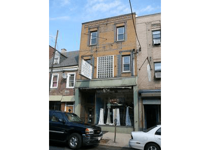 Storefront for Paul's Draperies at 737 South 4th Street. Historical Society of Pennsylvania.