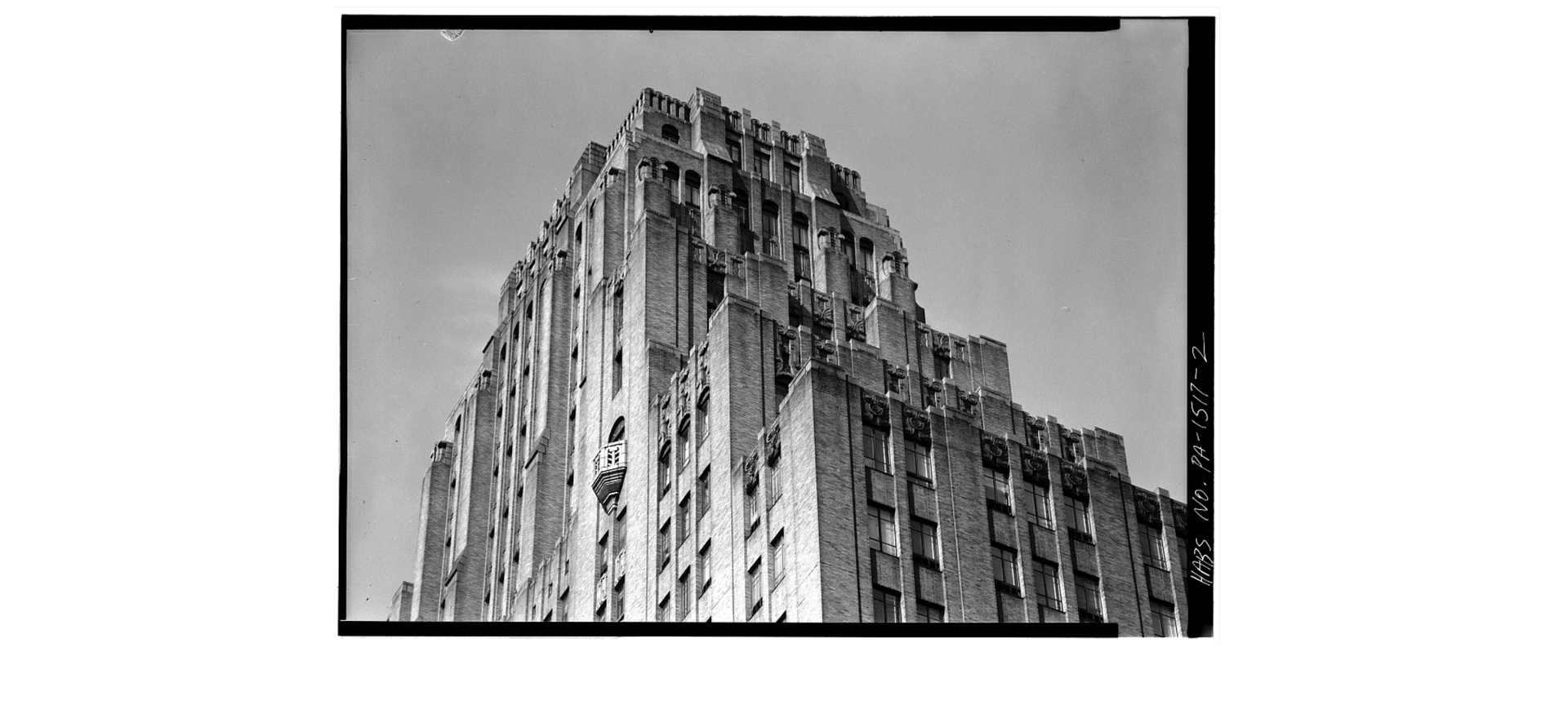 Market St. National Bank Art Deco details, 1933