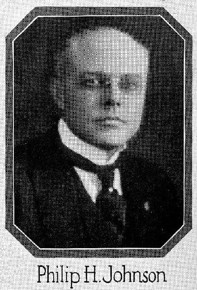 Phillip H. Johnson, 1905