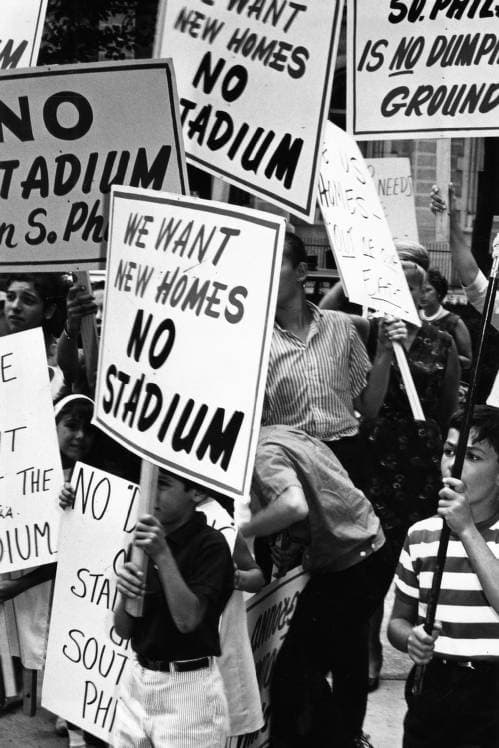 South Philadelphia Stadium Protest, 1964